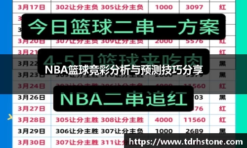 NBA篮球竞彩分析与预测技巧分享